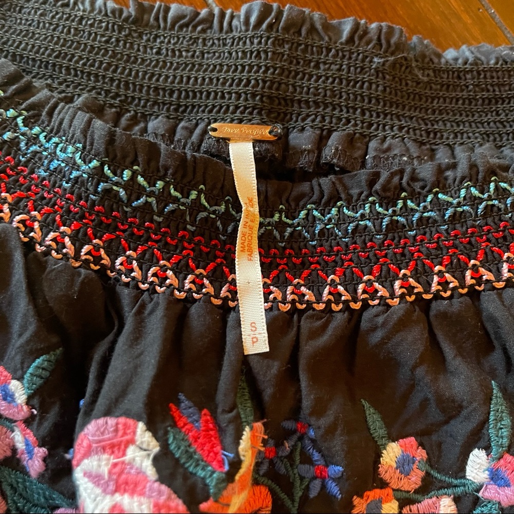 Free People Sun Beams Dress in Black - Picture 12 of 12